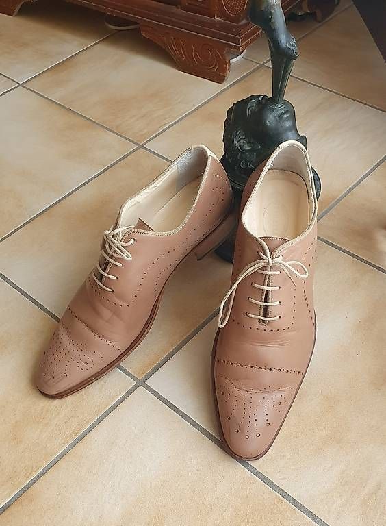 Chaussures hommes: Derbies cuir véritable Tirelli 45 – D'occasion à Erde par zakleblanc 1