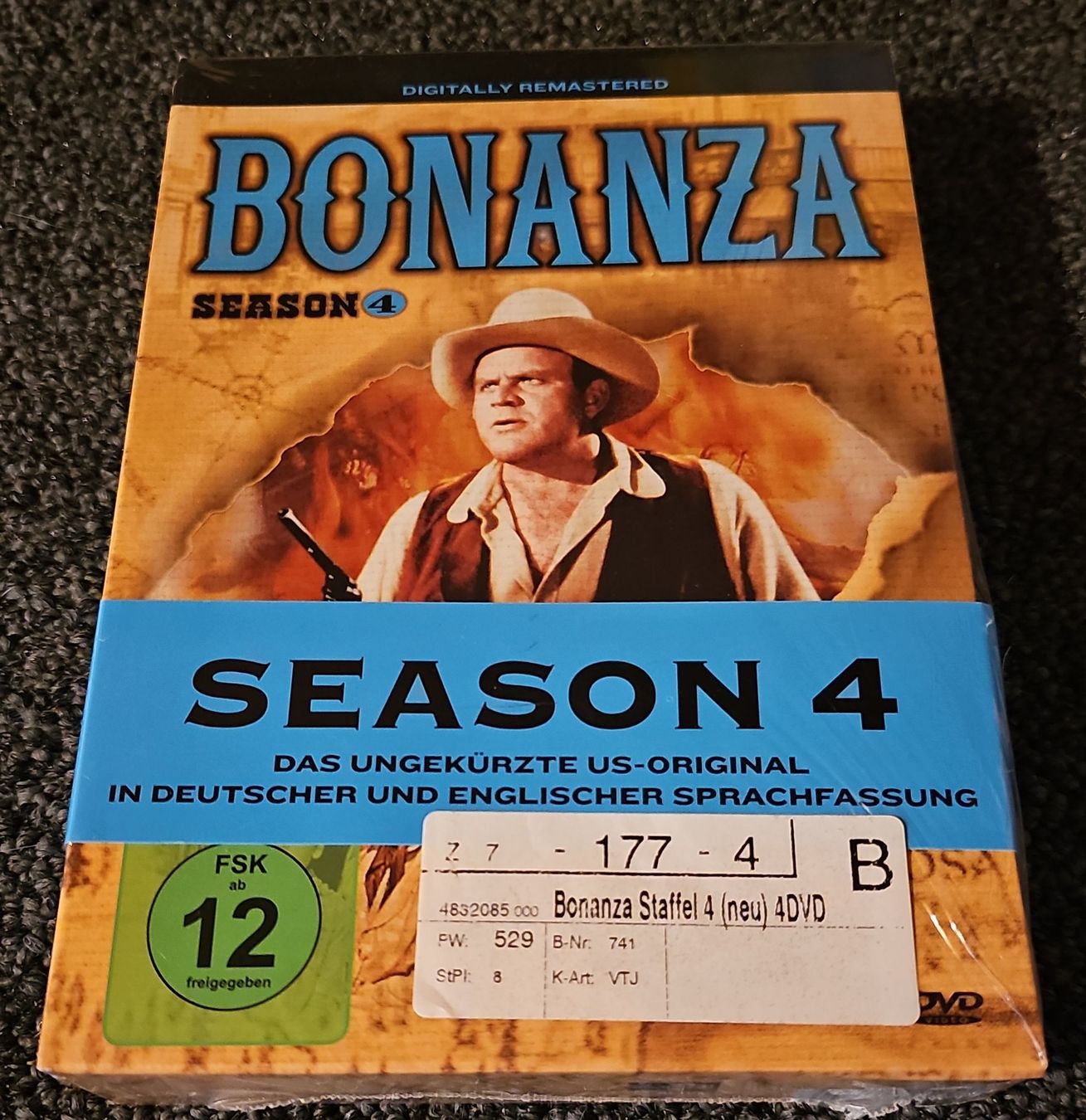Tutti i DVDs: Bonanza Staffel 4 DVD Box (Remastered) – Nuovo e nell'imballaggio originale da Ruswil venduto da jan_bxl5