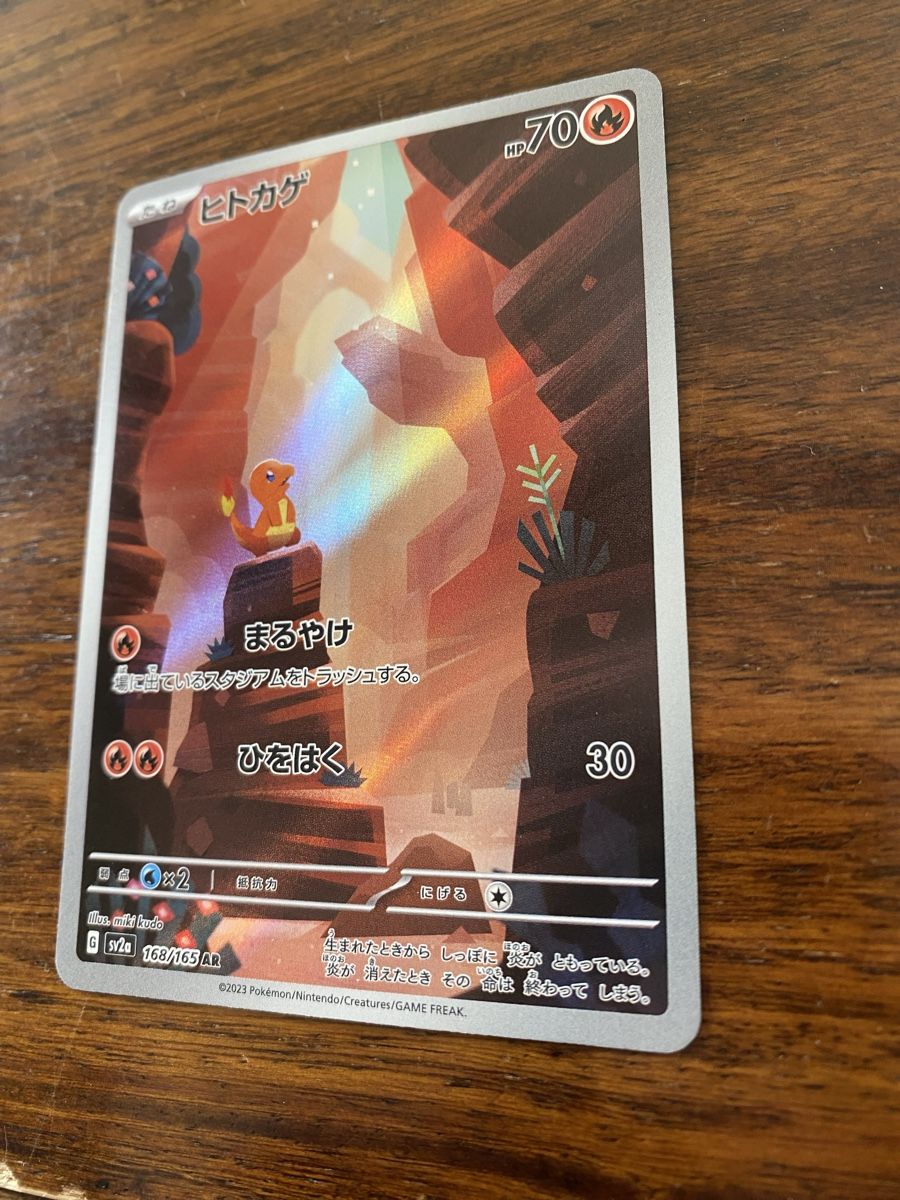 Pokémon Carte collezionabili: Charizard TG03/TG30, Charmander 168/165 AR – Usato da Rorschach venduto da cabrones98 5