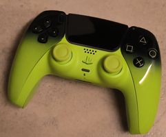 PS5 Controller Grün Schwarz