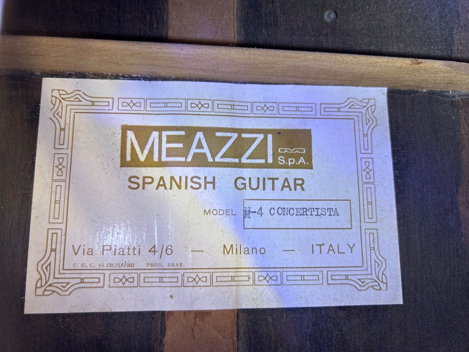Strumenti musicali: Akustische Gitarre, Marke MEAZZI – Usato da Spiez venduto da martin-7973 4