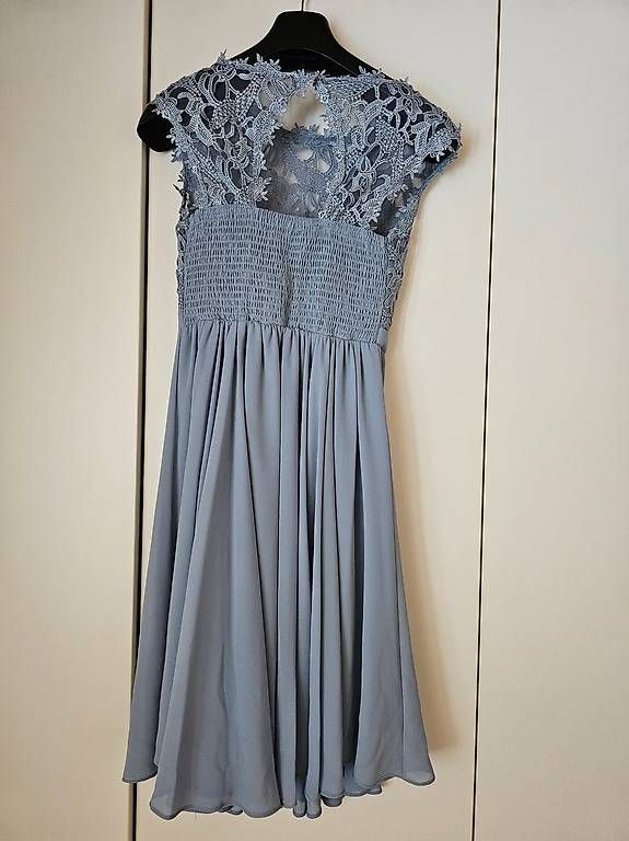 Vestiti: Cocktailkleid knielang taubenblau – Usato da Zuzwil BE venduto da aeschbis01 1