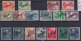 O78) Lot Officiel 65, 66, 68-75 fehlt 67, sehe Scan