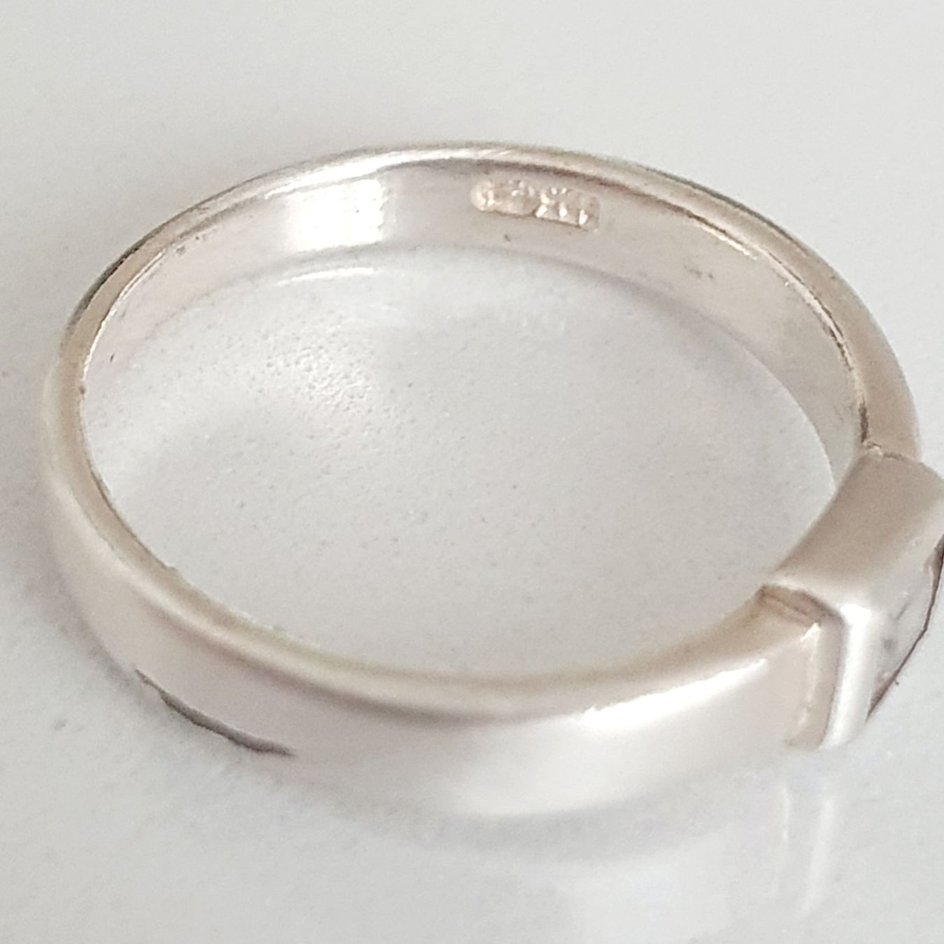 Anelli: schlichter 925er Sterlingsilber-Ring gr 15,4mm – Usato da Kreuzlingen venduto da Wunderkiste123 7