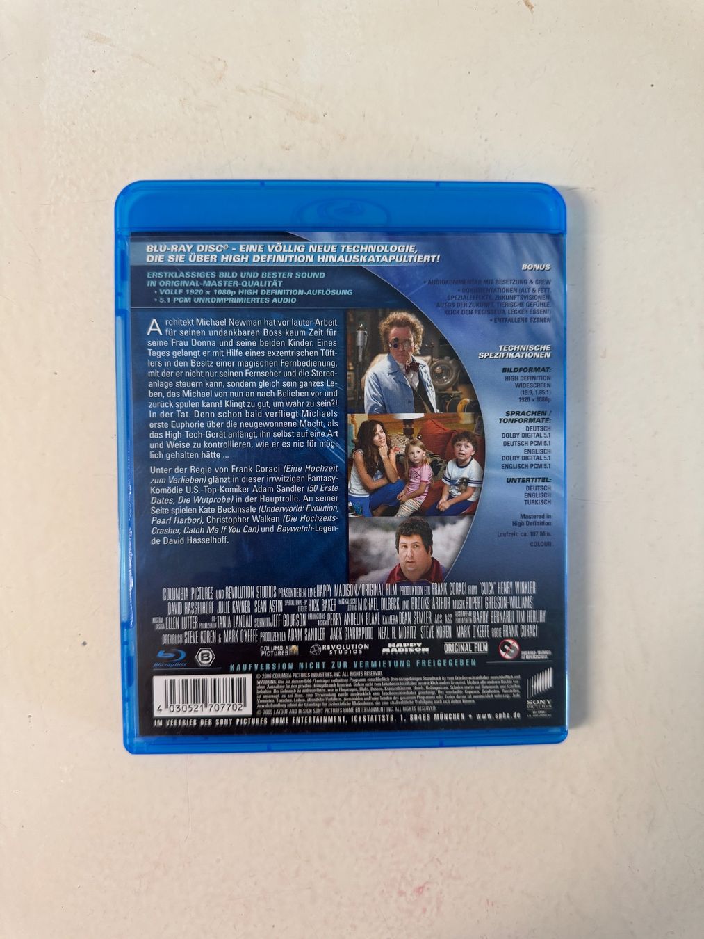 Tous les DVDs: KLICK (BLU-RAY) – D'occasion à Basel par san_2qlq 1