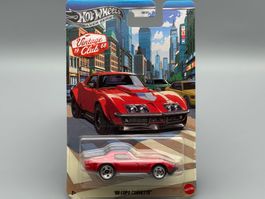 Hot Wheels Silver Series 69 Copo Corvette Vintage Club 1:64
