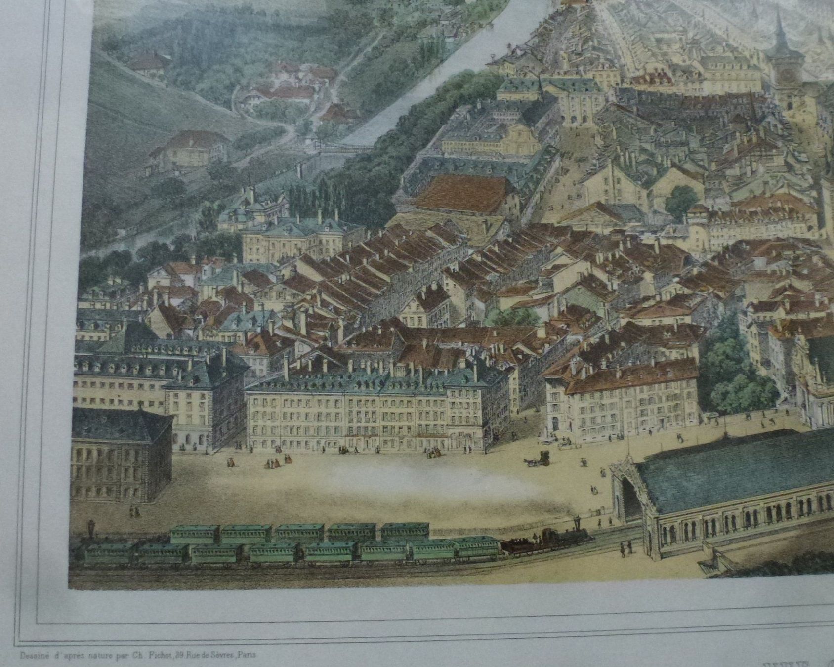 Stiche: Grosser Stich ++ Ansicht Stadt Bern – Gebraucht aus Walkringen von Casablanca777 2