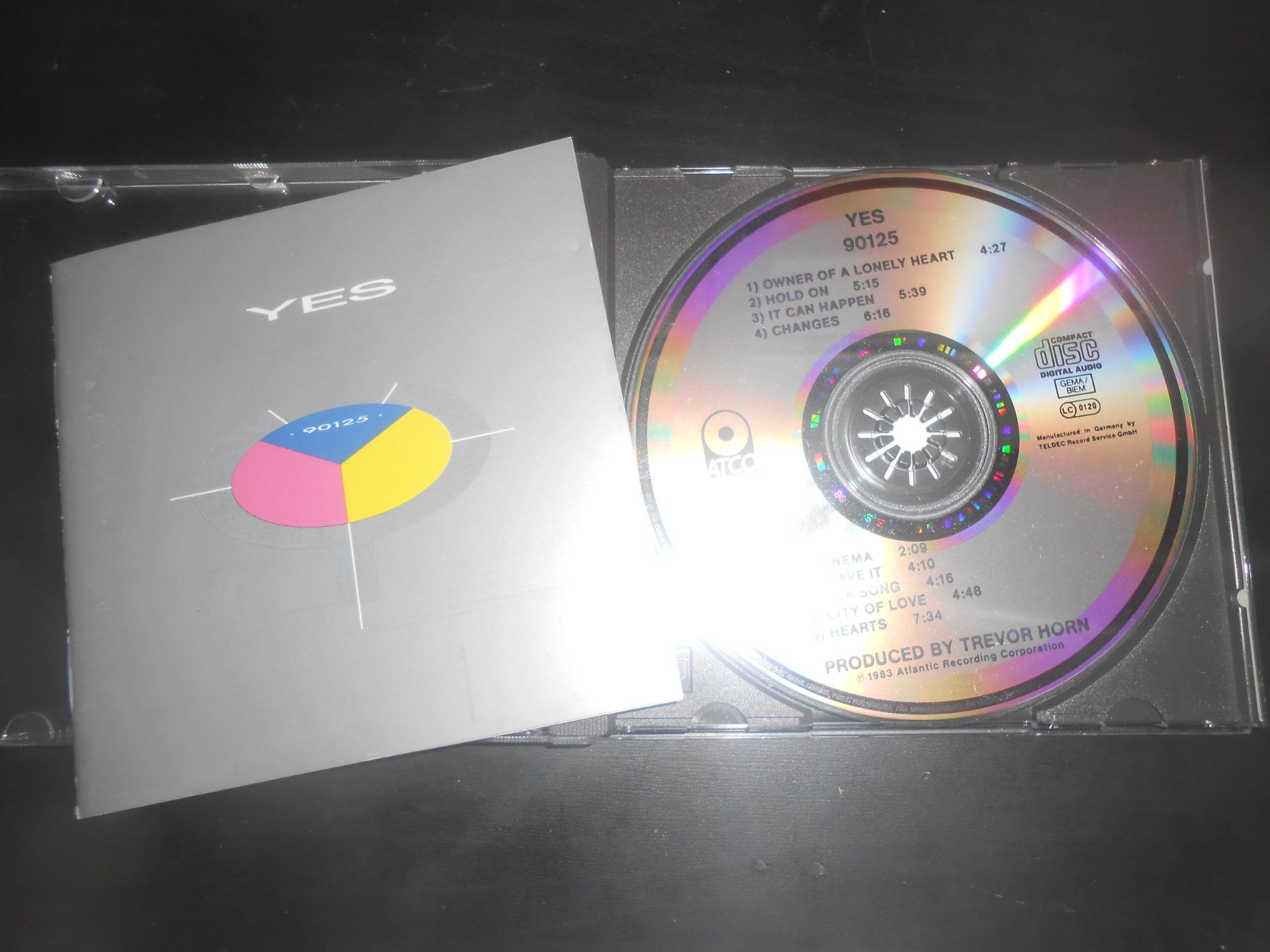 CD: Yes – 90125 / 1983 – Usato da Aarberg venduto da witchhunter01