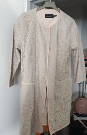 Massimo Dutti schöne Spitzenjacke Gr. 40