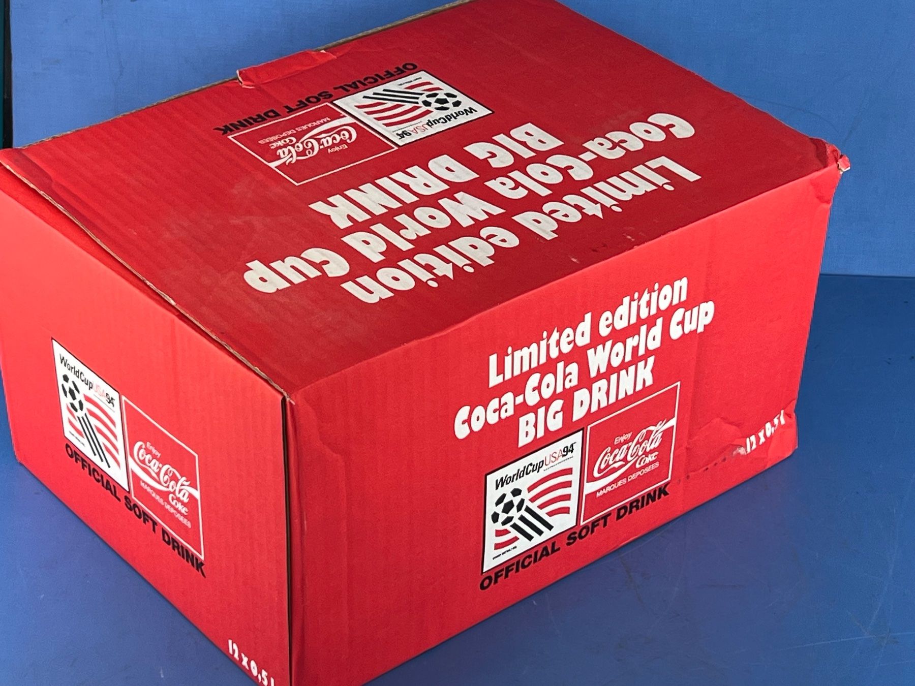 Coca-Cola Bicchieri: 12 Coca Cola Gläser World Cup 1992 ungebraucht – Usato da Unterengstringen venduto da Gustav03 4