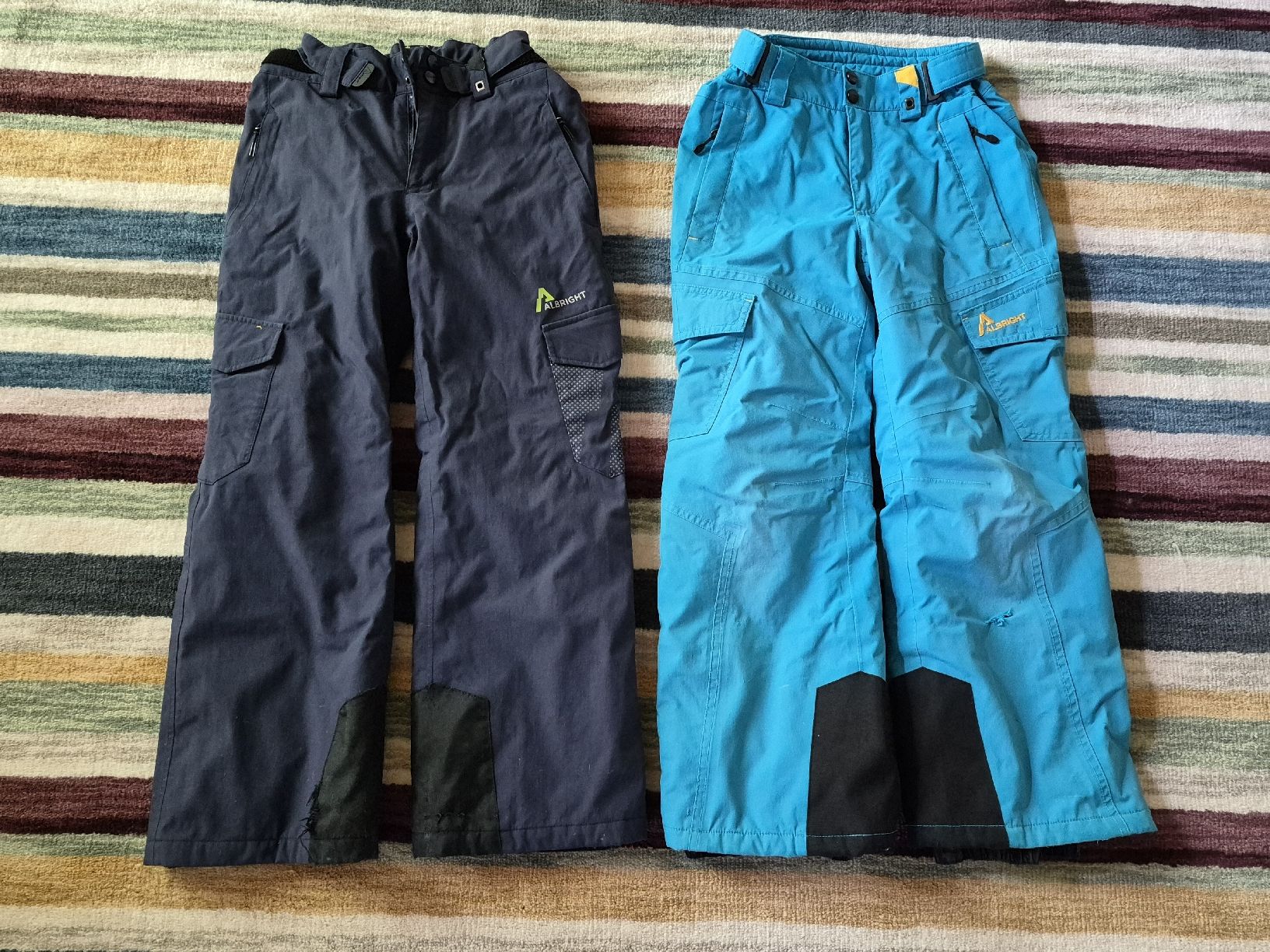 Pantaloni: 2 Skihosen Albright Gr 140 – Usato da Vordemwald venduto da Esel04