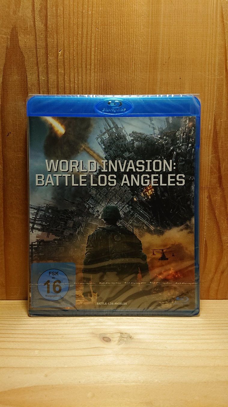 Alle DVDs: WORLD INVASION: BATTLE LOS ANGELES Blu-Ray – Neu und originalverpackt aus Wilderswil von Exebub