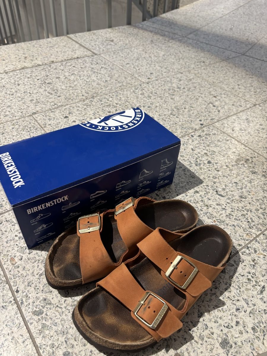 Birkenstock Damenschuhe: Birkenstock 39 Brown Leather  – Gebraucht aus Horgen von lme_8kj7 1