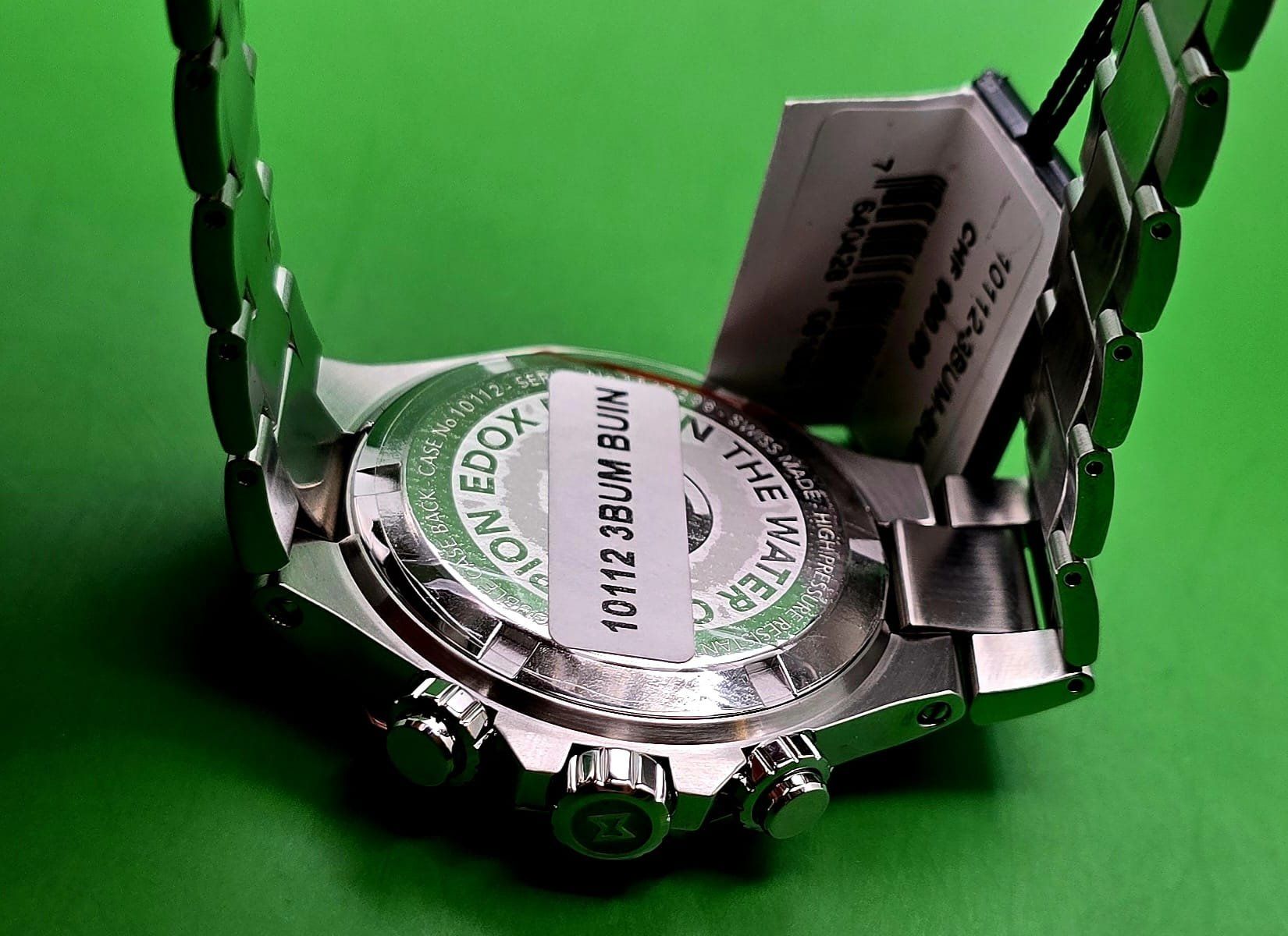 Edox Orologi: EDOX CHRONOMETER DATE HYDRO-SUB SWISS MADE SAPPHI – Nuovo e nell'imballaggio originale da Neftenbach venduto da Taschen-Uhren 3