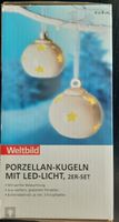 Weihnachts Kugeln Porzellan
