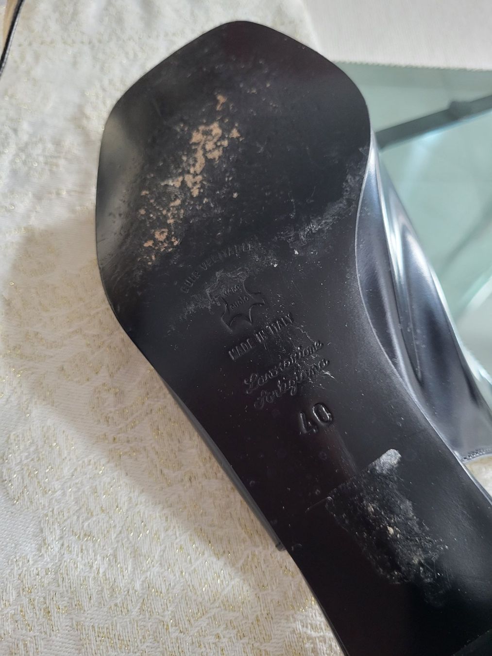 Scarpe da donna: Sandalo donna nero nr. 40 – Nuovo (secondo la descrizione) da Chiasso venduto da Ann58 3