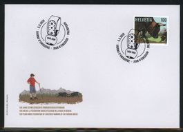 2020, FDC, 100 Jahre Schweiz. Eringerviehzuchtver (Nr. 1765)