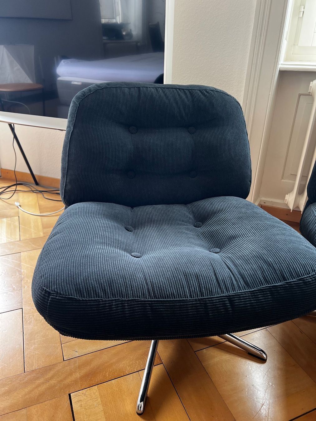 Ikea Fauteuils: 3 Stk. IKEA DYVLINGE Drehsessel, Kelinge schwarz – D'occasion à Zürich par laliluam123_ 3