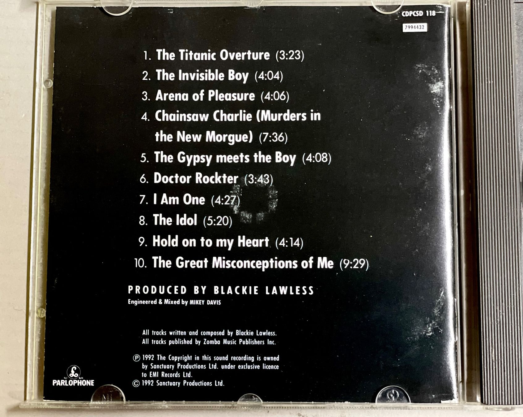 CDs: WASP – D'occasion à Muri b. Bern par AdidasCollector 1
