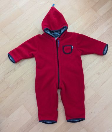 Finkid "Puku" Fleeceoverall Gr.70/80