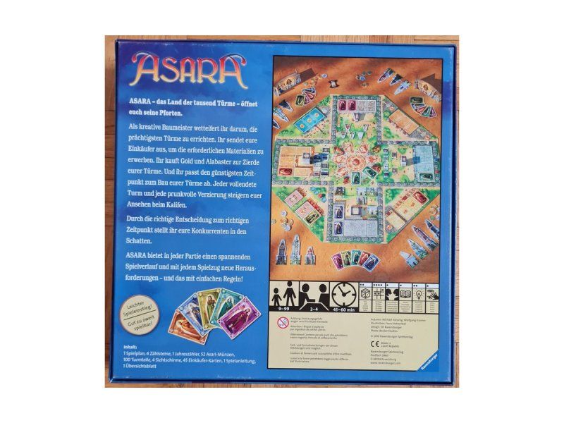 Spiele: Brettspiel "Asara" – Gebraucht aus Zürich von Desmond01 1