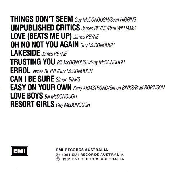 CD: Guy McDonough, James Reyne, Simon Binks, Brad Robinson, – Usato da Unterbch venduto da uqliv 3