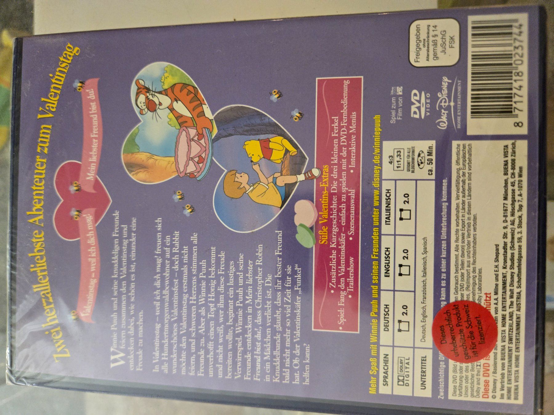 Tutti i DVDs: Winnie Puuh DVD – Usato da Bussigny venduto da Kfdlt 1