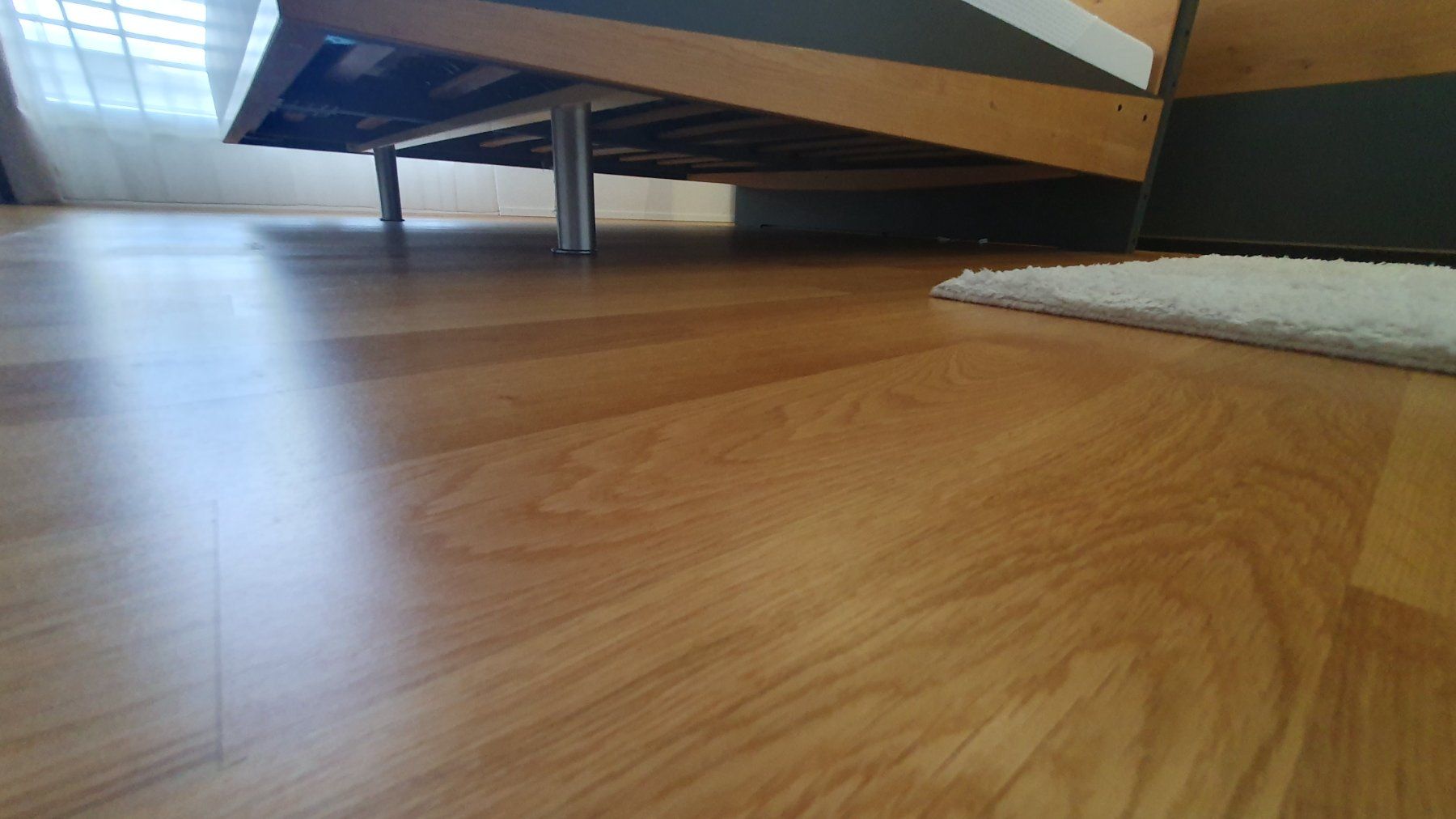Letti: Kleiderschrank mit Bett und Kopfteil, Eiche/Anthrazit – Usato da Bözberg venduto da the_redsnapper 8