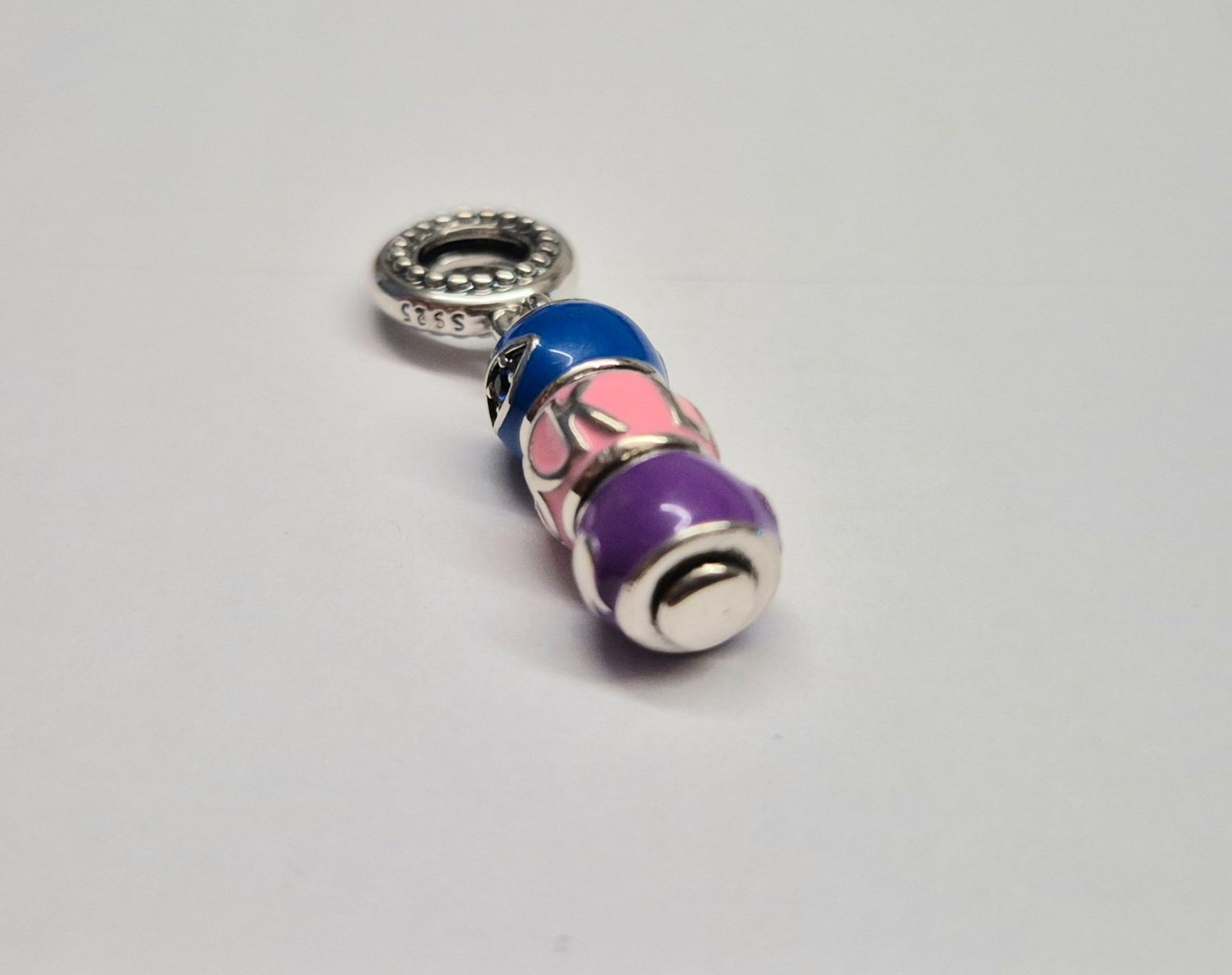 Anhänger: Silber Charm farbiger Emaille +Garantie – Neu (gemäss Beschreibung) aus Rotkreuz von Carbone_Bijou-Shop 1