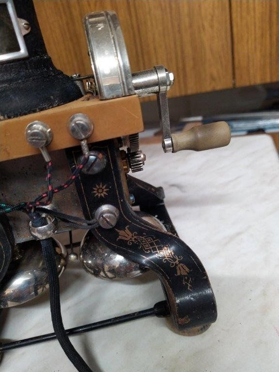 Ericsson Telefoni: Ericsson Skelett-Tischstation 1882 – Usato da Lachen SZ venduto da Wba47 6