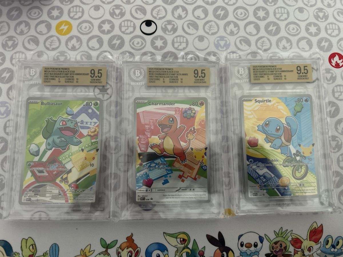 Pokémon Carte collezionabili: First partner set of 3 BGS 9.5 – Nuovo (secondo la descrizione) da Zürich venduto da AinzCHF