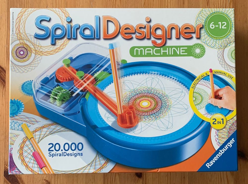 Spiral Designer Classic Ravensburger - Kit De Dessin Avec Feutres - Activité Créative Enfants Dès 6 Ans