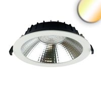 LED Einbaustrahler, IP44, 20 cm Ø, Rund