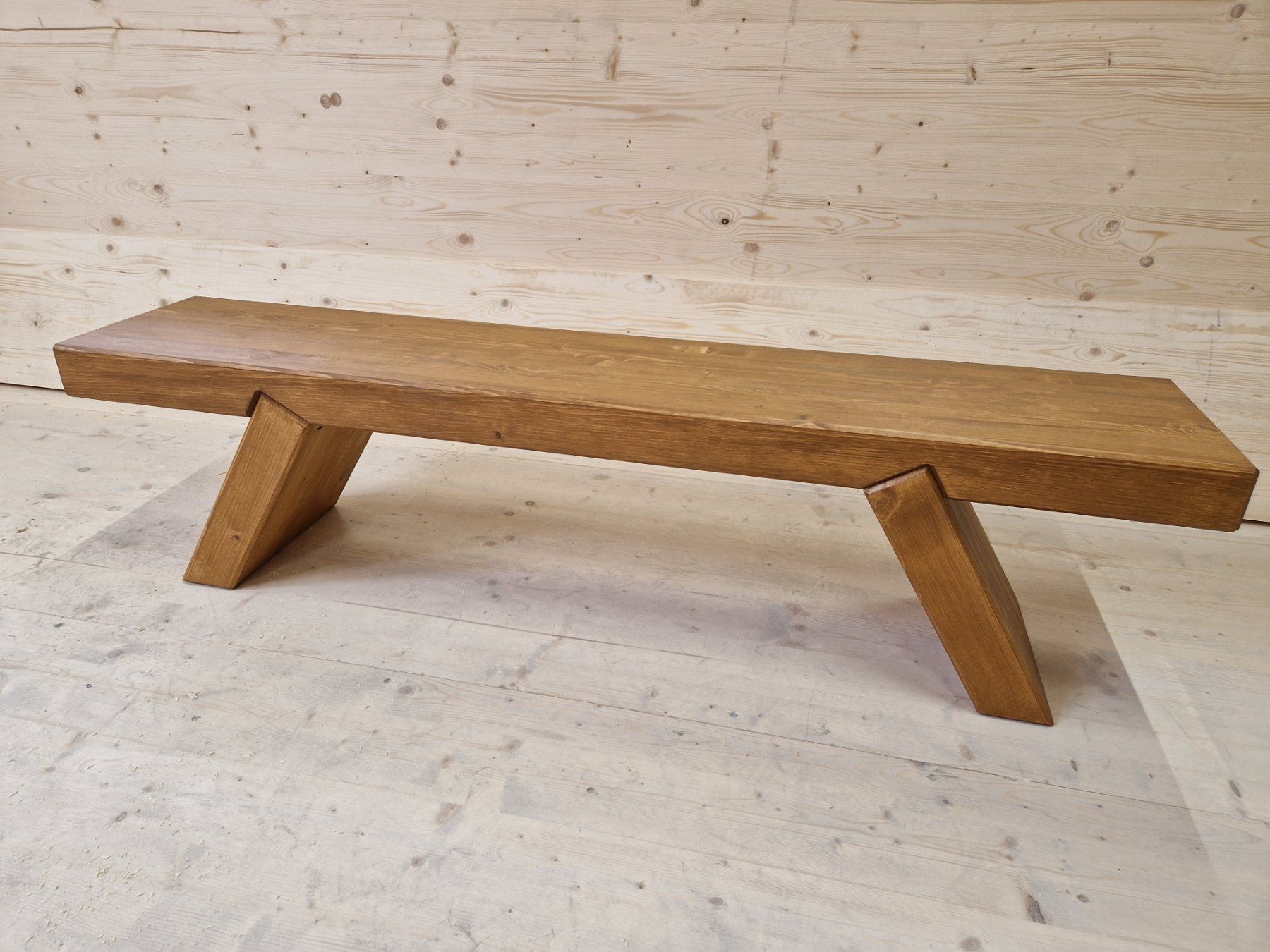 Panchine: Holzbank Rustikal Holzmöbel Neu – Nuovo (secondo la descrizione) da Herisau venduto da Tidjen