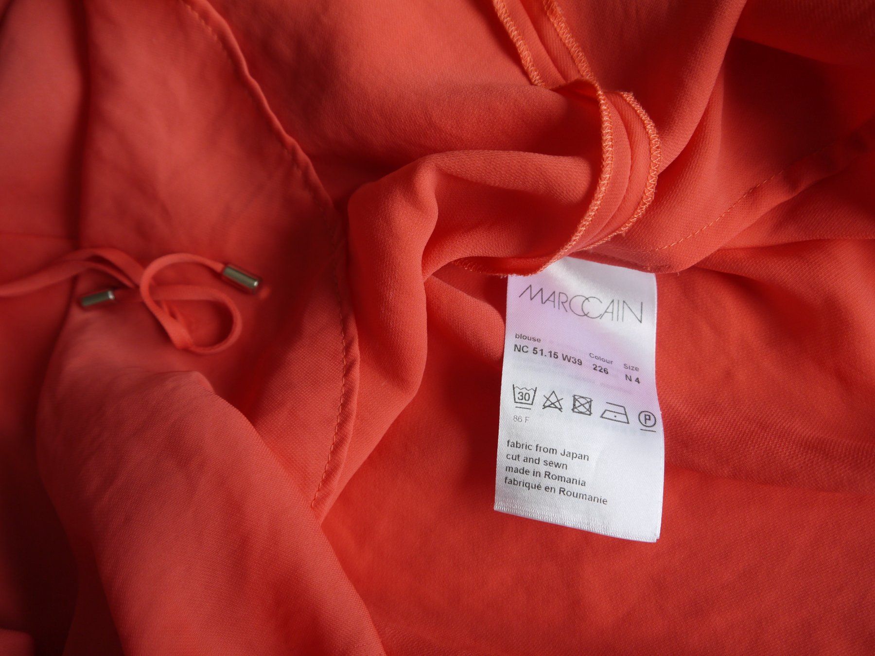 Marc Cain Blusen: Marc Cain Bluse Bügelfrei N4 – Gebraucht aus Hagendorn von Blaf 4