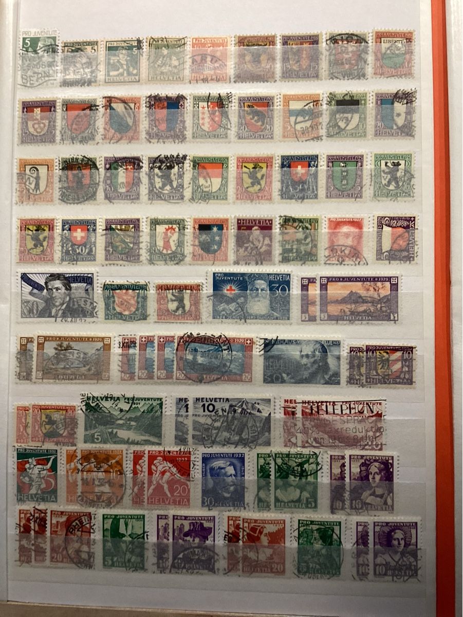 Alle Briefmarken: 🇨🇭Briefmarken Pro Juventute gestempelt – Gebraucht aus Thun von soernst 1
