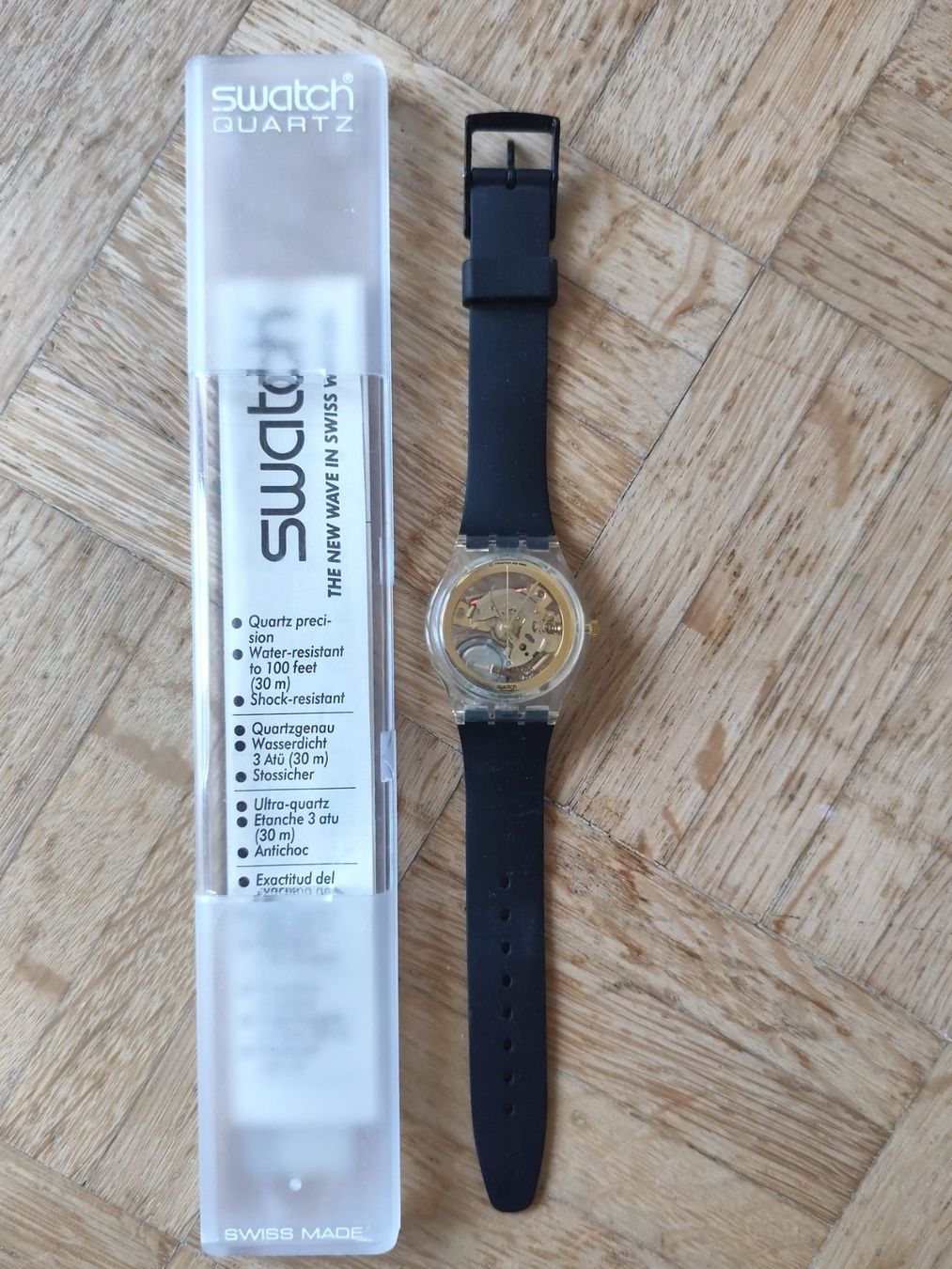 Swatch Orologi: Swatch Uhr gold – Usato da Nidau venduto da lpilloud