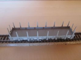 Märklin HO  Wagon ranchers type Kbs SBB-CFF / Flachwagen SBB