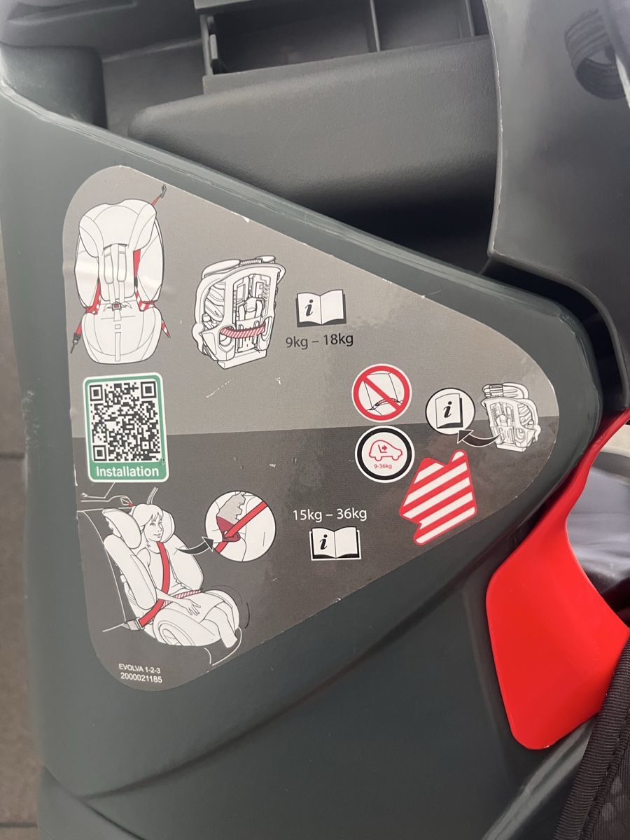 Sièges auto: Britax Evolva 123 BX – D'occasion à Unterlunkhofen par Fabio250 6
