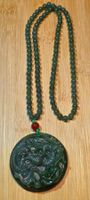 HQ Jadeit Drachen Amulett an Kette
