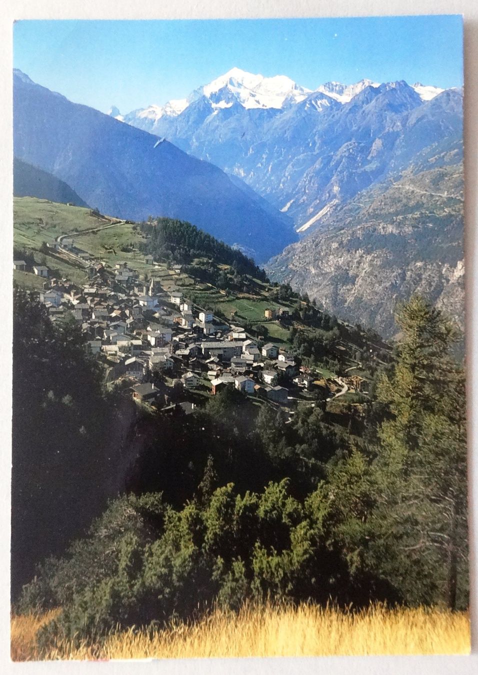 Cartoline postali: Visperterminen 1336 m – Usato da Fétigny venduto da Billy2miny