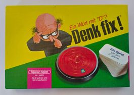 Ein Wort mit "D"?- Denk fix / Spiel zirka 60er Jahre ab 14.-