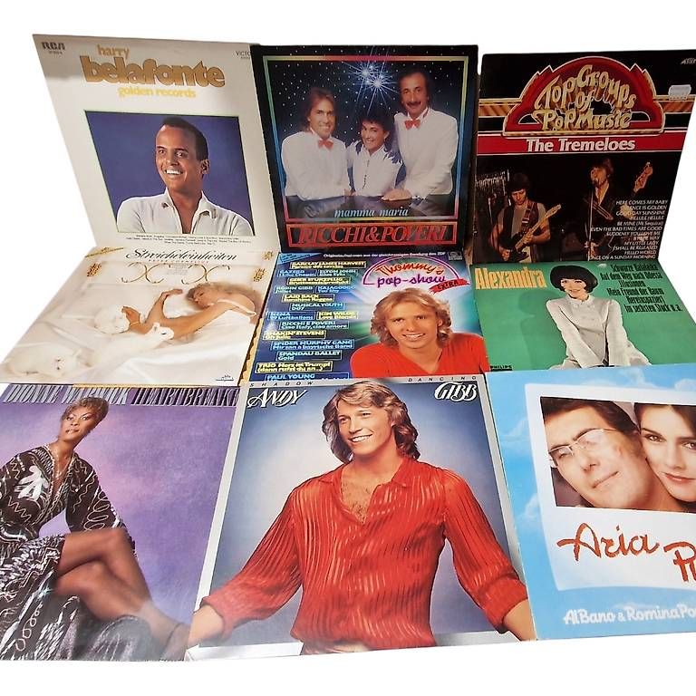 Dischi in vinile: 2.?Vinyl-Schallplatten: Grosse Sammlung Pop, Schlager.. – Usato da Binningen venduto da lunge20 1