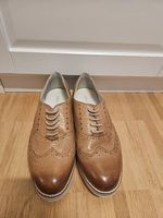 Neuer Damen Halbschuh braun Gr. 38