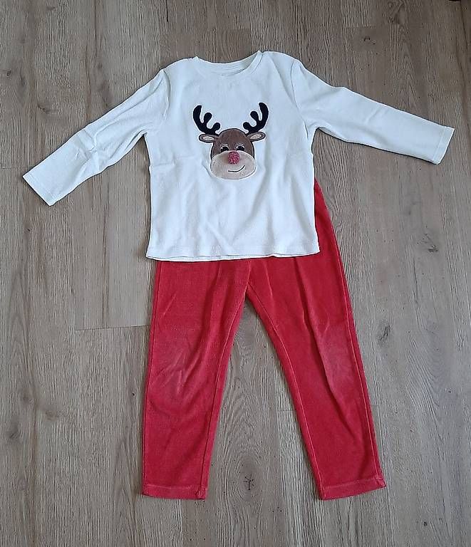 Pigiama & Simili: Weihnachts-Pyjama oder Hausanzug Gr. 110 von MANOR kids – Usato da Bütschwil venduto da enzian008