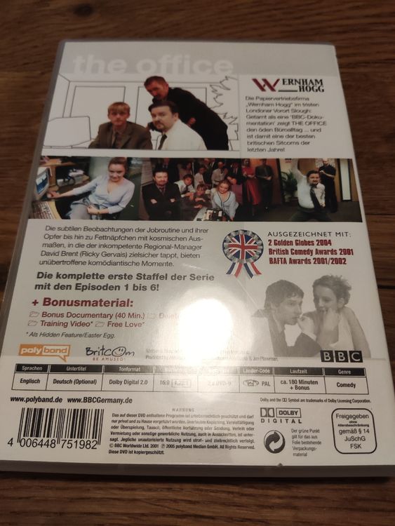 The Office mit Ricky Gervais - Die komplette 1. Staffel DVD (Gebraucht ...