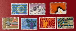 WERBEMARKEN 503 504 1971; SATZ 505 - 508 1972 ET VOLLGUMMI