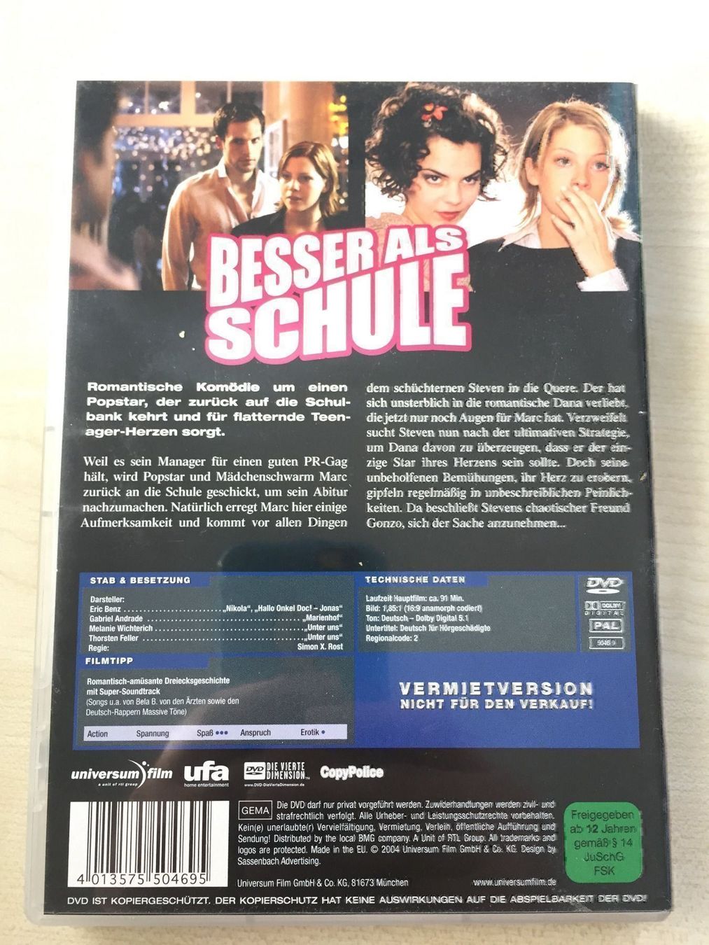Tous les DVDs: Besser als Schule – D'occasion à Rüti ZH par alumedien 1