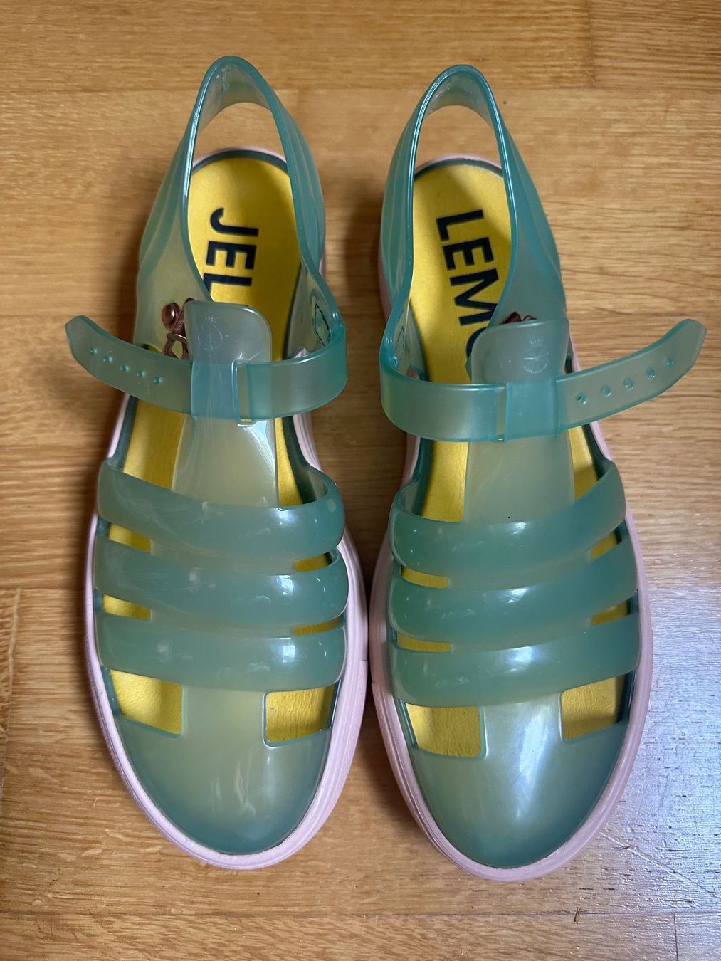 Lemon Jelly Scarpe da donna: Sandalen - Lemon Jelly  - Farbe Mint und Rosa – Usato da Zürich venduto da 72strandkorb