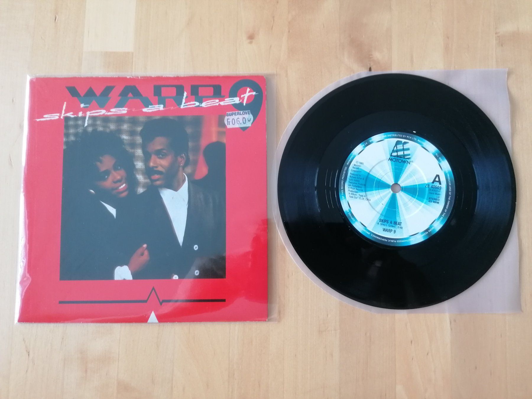Dischi in vinile: Warp 9 – Skips A Beat – Usato da Emmenbrücke venduto da lamorak